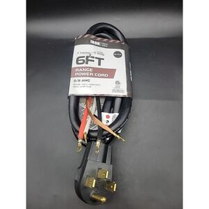 4 Prong Range Cord 6 Ft - 50 Amp Extension Cord 6 Foot, NEMA 14-50 Plug, 6/8 Ran